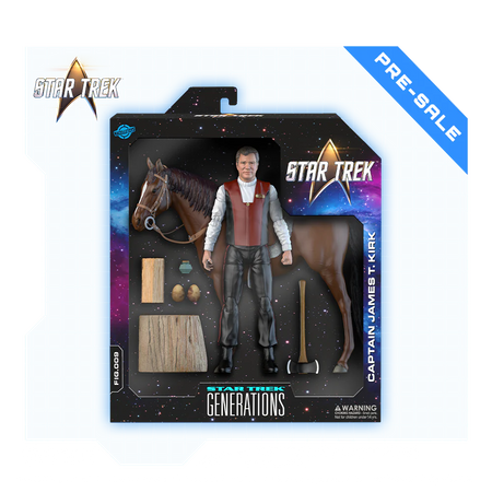 Captain James T Kirk Action Figure Star Trek: Generations Wave 2