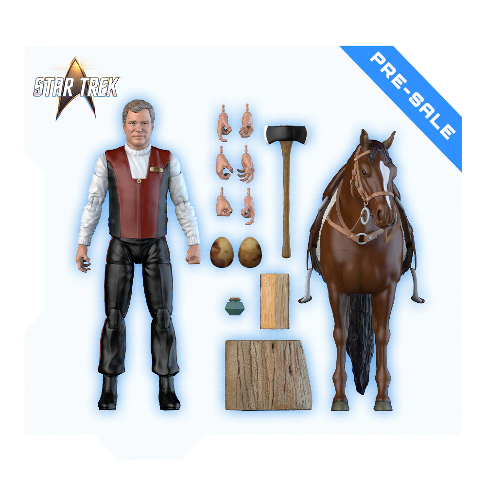 Captain James T Kirk Action Figure Star Trek: Generations Wave 2