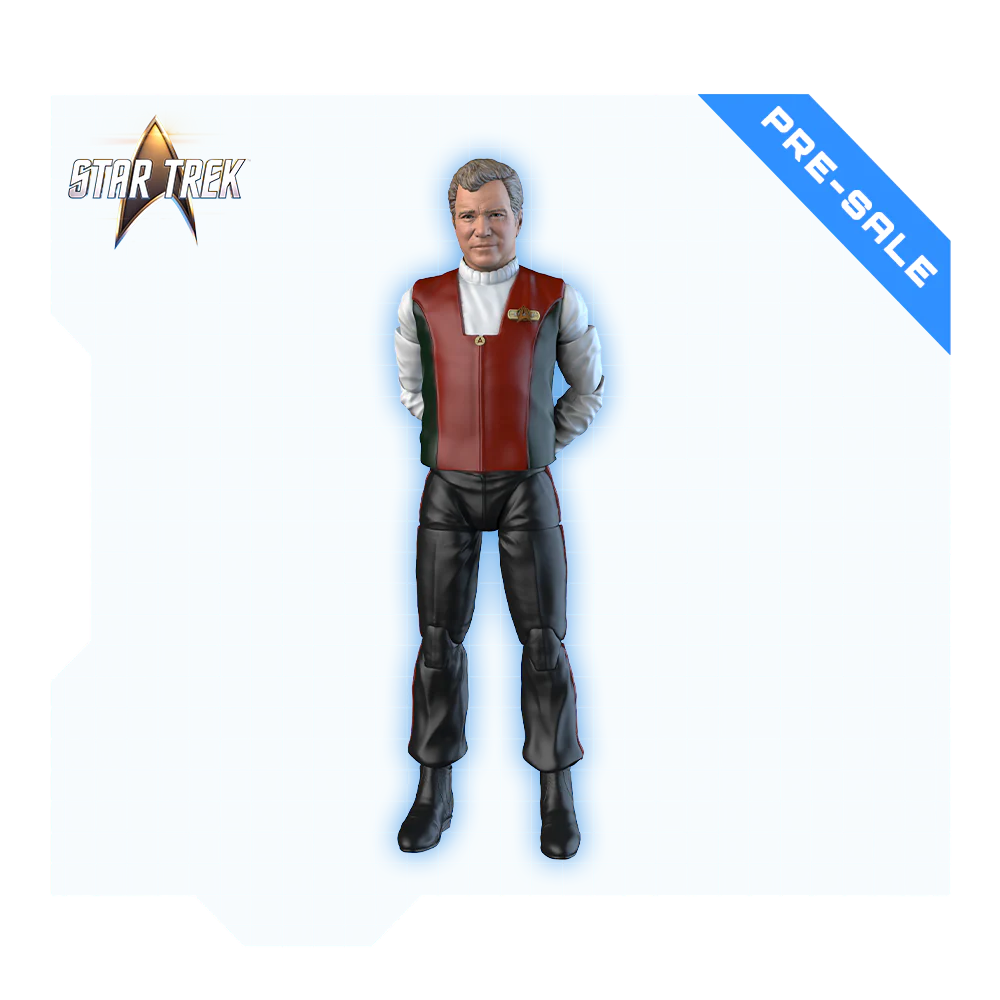 Captain James T Kirk Action Figure Star Trek: Generations Wave 2