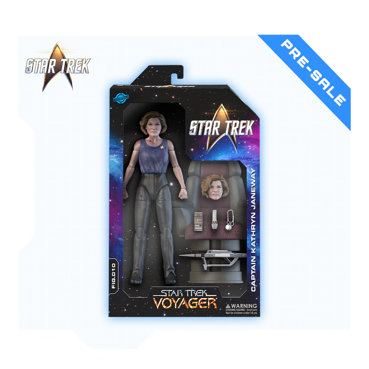 Captain Kathryn Janeway Action Figure – Star Trek: Voyager (Year of Hell Edition) Wave 2