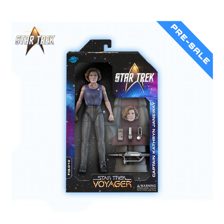 Captain Kathryn Janeway Action Figure – Star Trek: Voyager (Year of Hell Edition) Wave 2