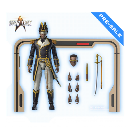 Geordi La Forge Action Figure – Star Trek: Generations (Sailor Uniform Edition) Wave 2
