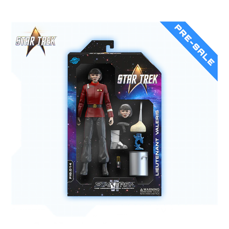Lieutenant Valeris Action Figure – Star Trek VI: The Undiscovered Country Wave 2