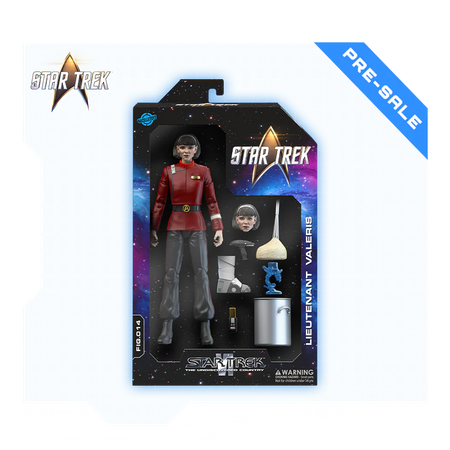 Lieutenant Valeris Action Figure – Star Trek VI: The Undiscovered Country Wave 2