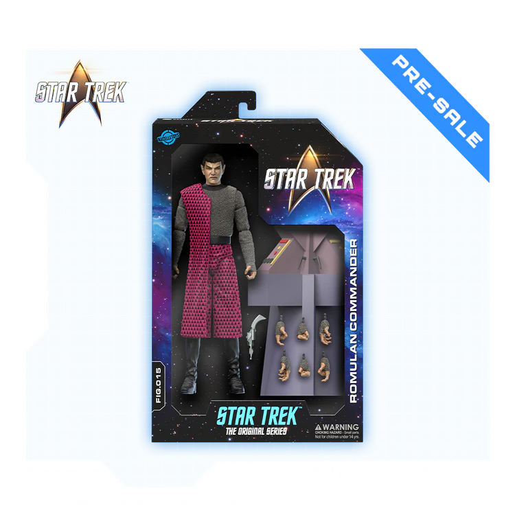 Romulan Commander Action Figure – Star Trek: The Original Series (Balance of Terror Edition) Wave 2