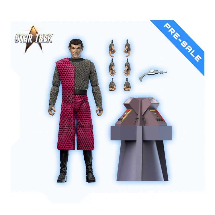 Romulan Commander Action Figure – Star Trek: The Original Series (Balance of Terror Edition) Wave 2