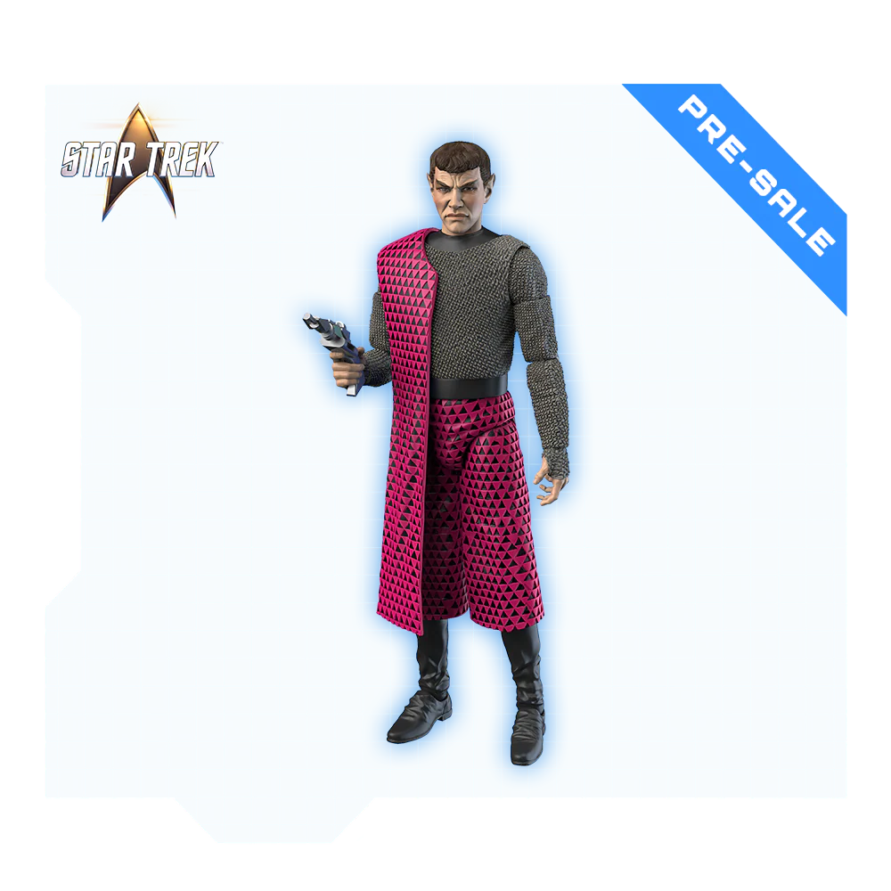 Romulan Commander Action Figure – Star Trek: The Original Series (Balance of Terror Edition) Wave 2
