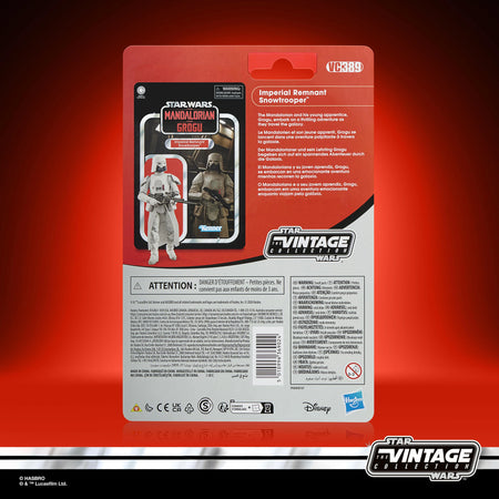 Imperial Remnant Snowtrooper Star Wars The Vintage Collection Wave 64 Action Figure Back
