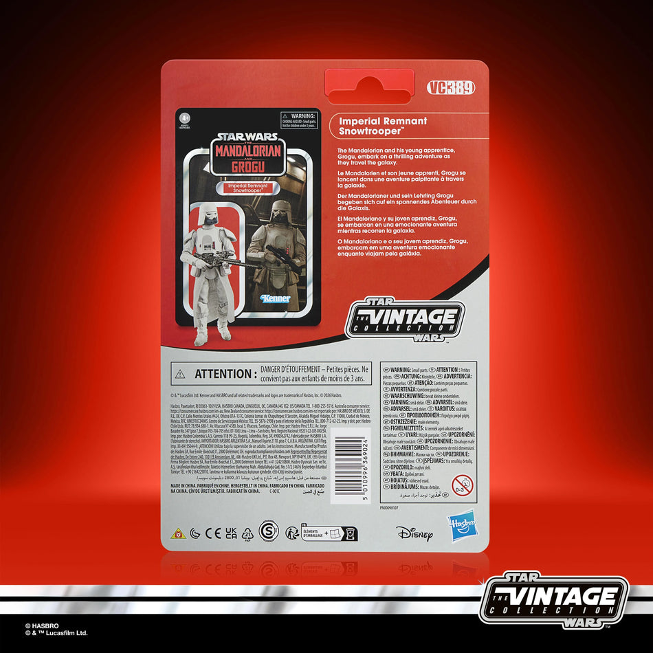 Imperial Remnant Snowtrooper Star Wars The Vintage Collection Wave 64 Action Figure Back