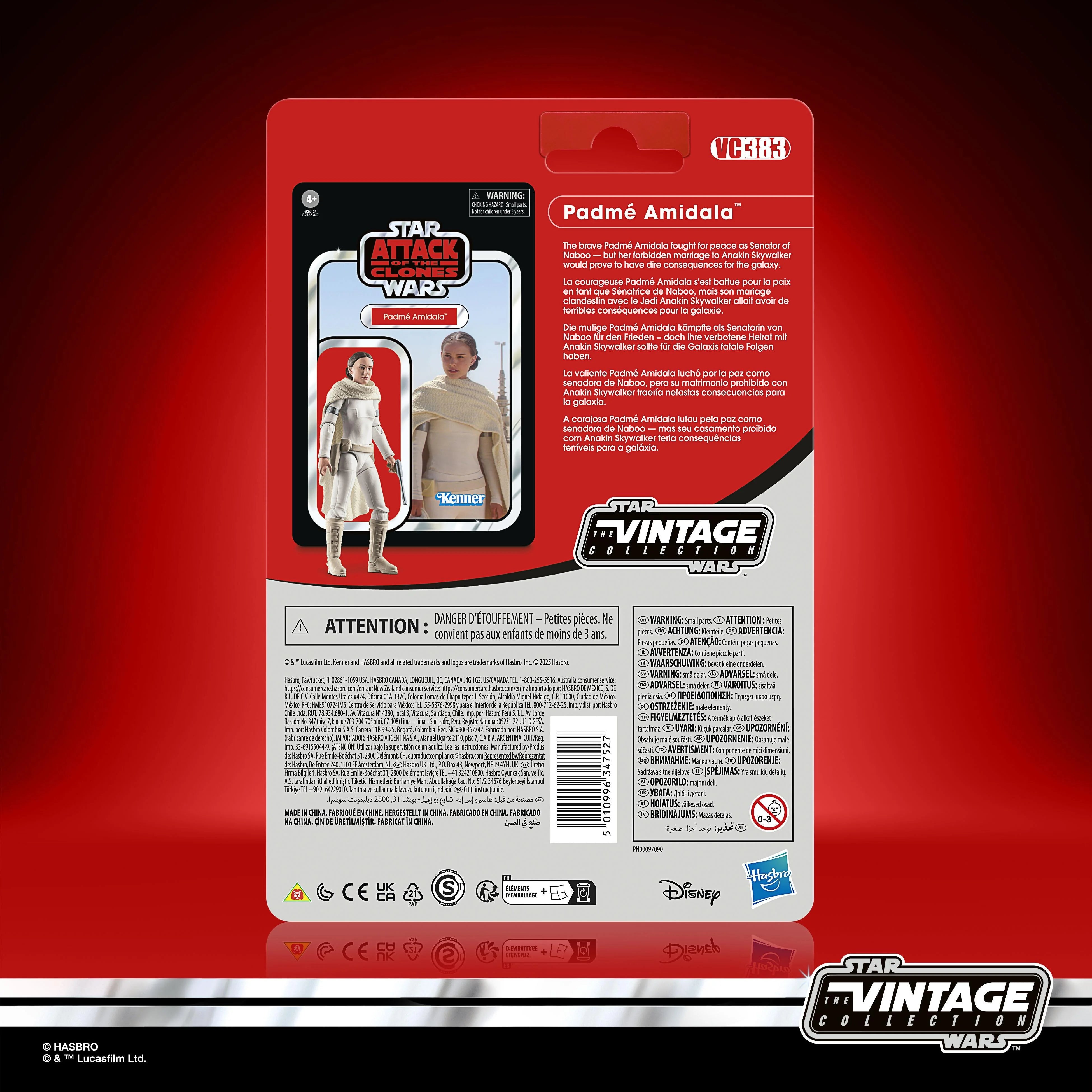 Padmé Amidala (Attack of the Clones) Action Figure - Star Wars The Vintage Collection (VC383 Wave 62)