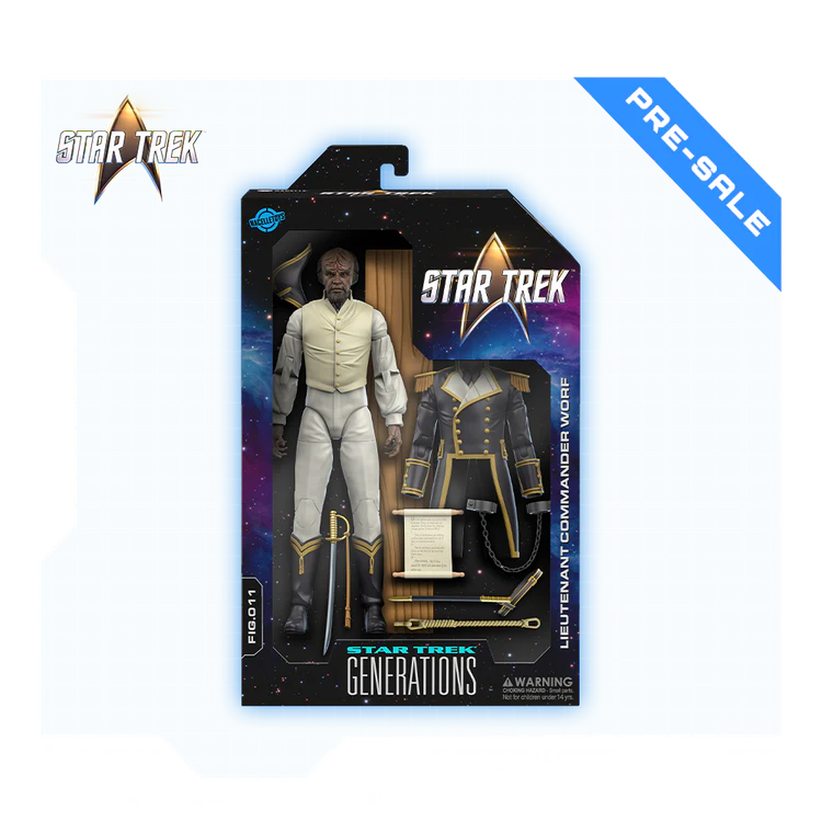 Worf Action Figure (Sailor Uniform Edition) – Star Trek: Generations Wave 2